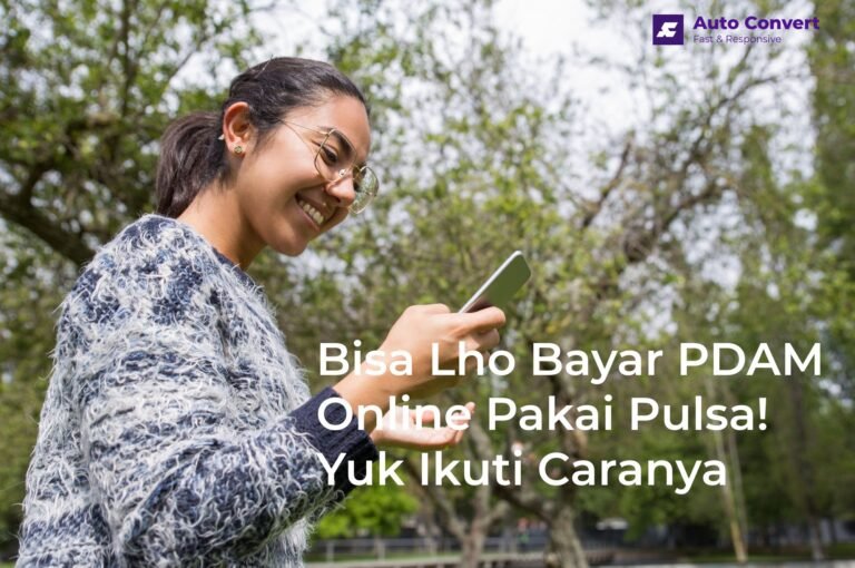 bayar pdam online pakai pulsa