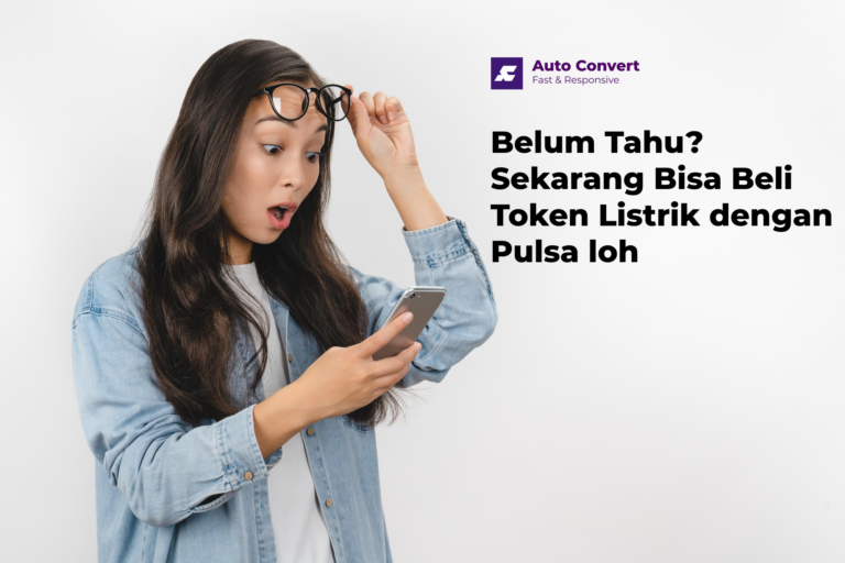 bayar token listrik dengan pulsa