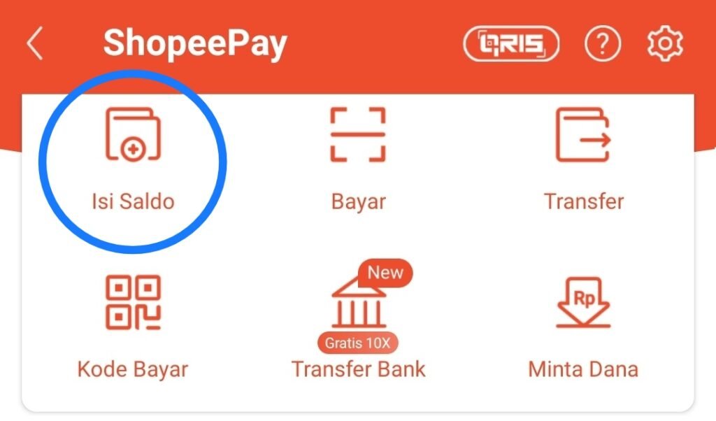 Top Up Shopeepay pakai Pulsa