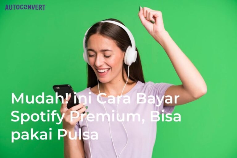 cara bayar spotify