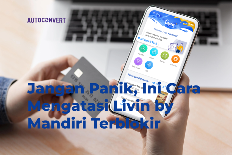 Mengatasi Livin by Mandiri Terblokir