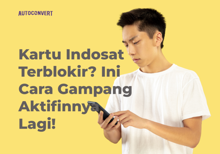 Kartu Indosat Terblokir