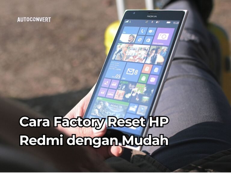 factory reset