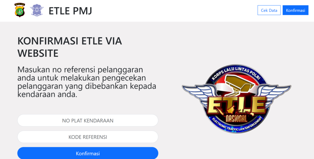 cek tilang online