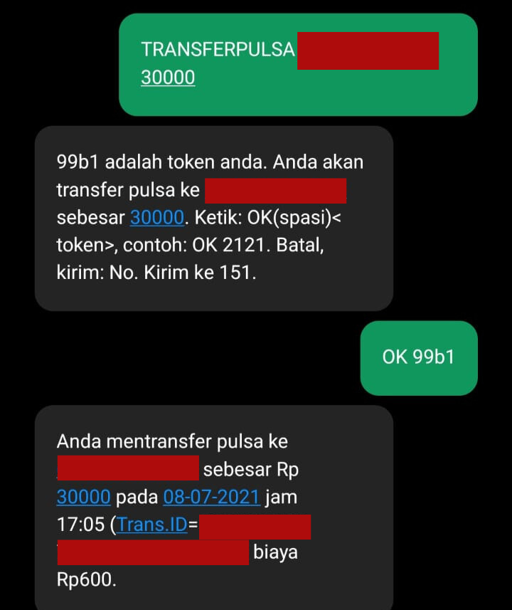 bagi pulsa indosat