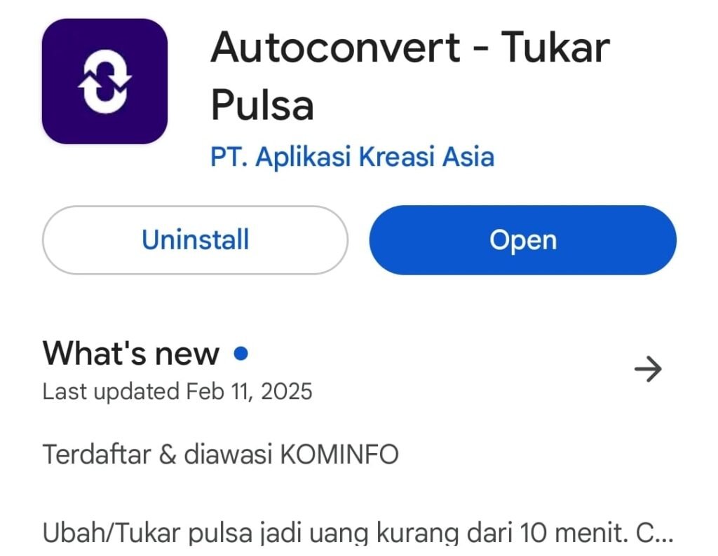 convert pulsa indosat