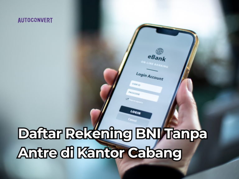 daftar rekening bni