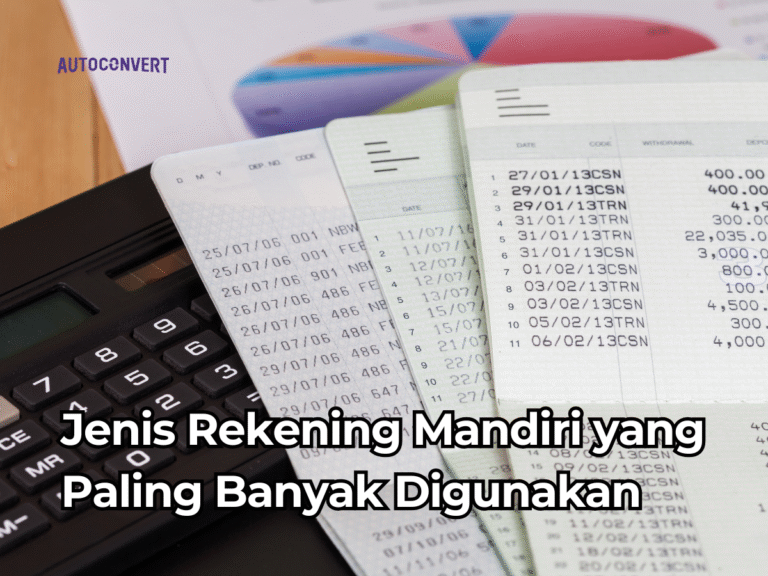 jenis rekening mandiri
