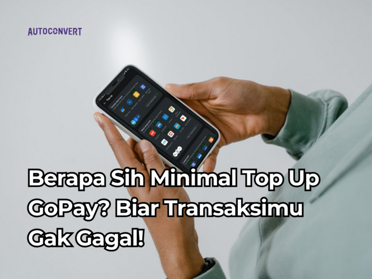 minimal top up gopay