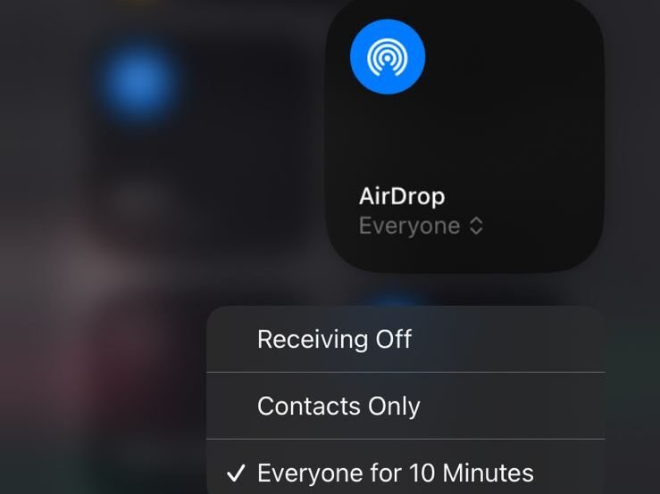 airdrop iphone