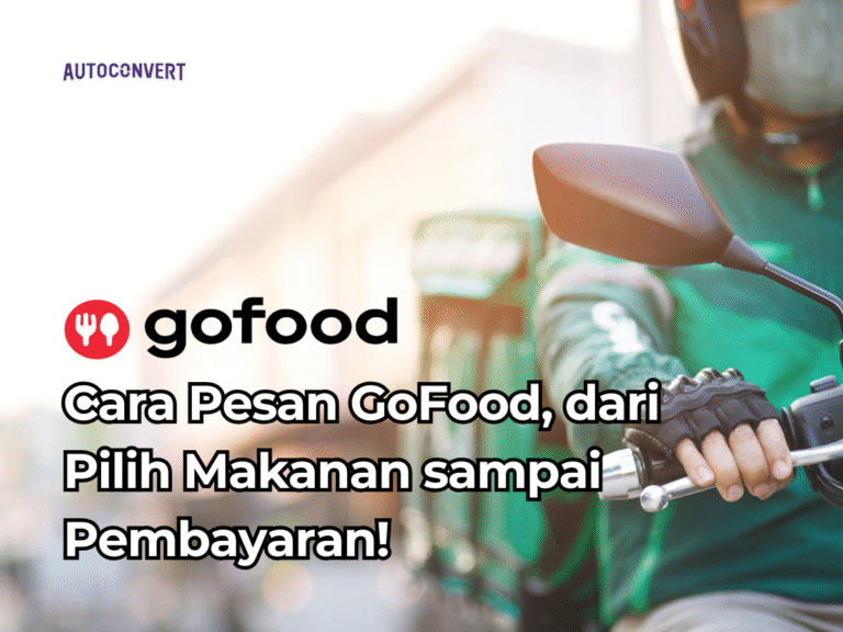 cara pesan gofood