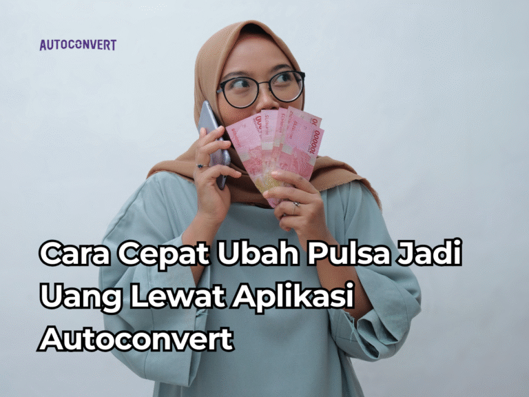 ubah pulsa jadi uang