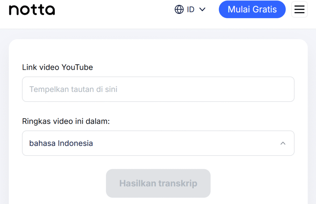 ai merangkum video youtube