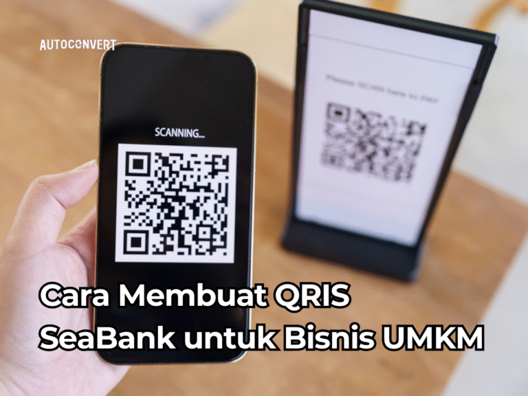 cara membuat qris seabank
